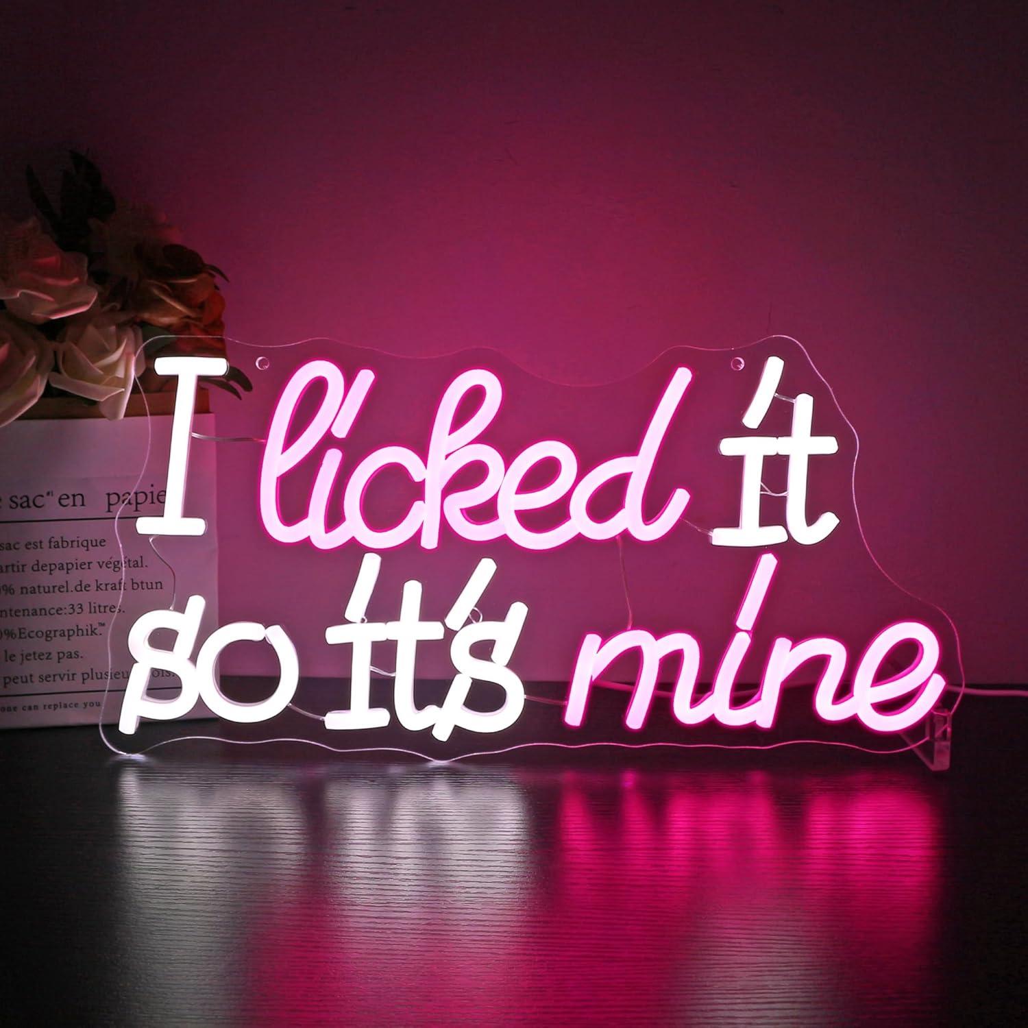 Home Decor Theme - I Licked It So It's Mine