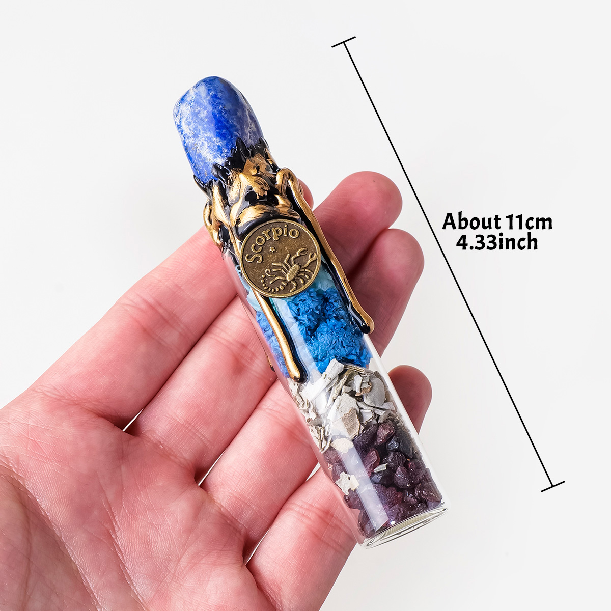 1PC Natural Crystal Zodiac Wis - огляд і ціна Home Decor Y2K